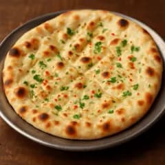 Chilli garlic naan