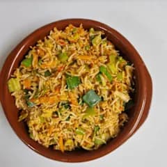 Spicy egg fried rice