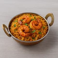 Peshawri prawn biryani