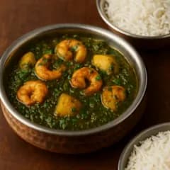 Saag jheenga charsi